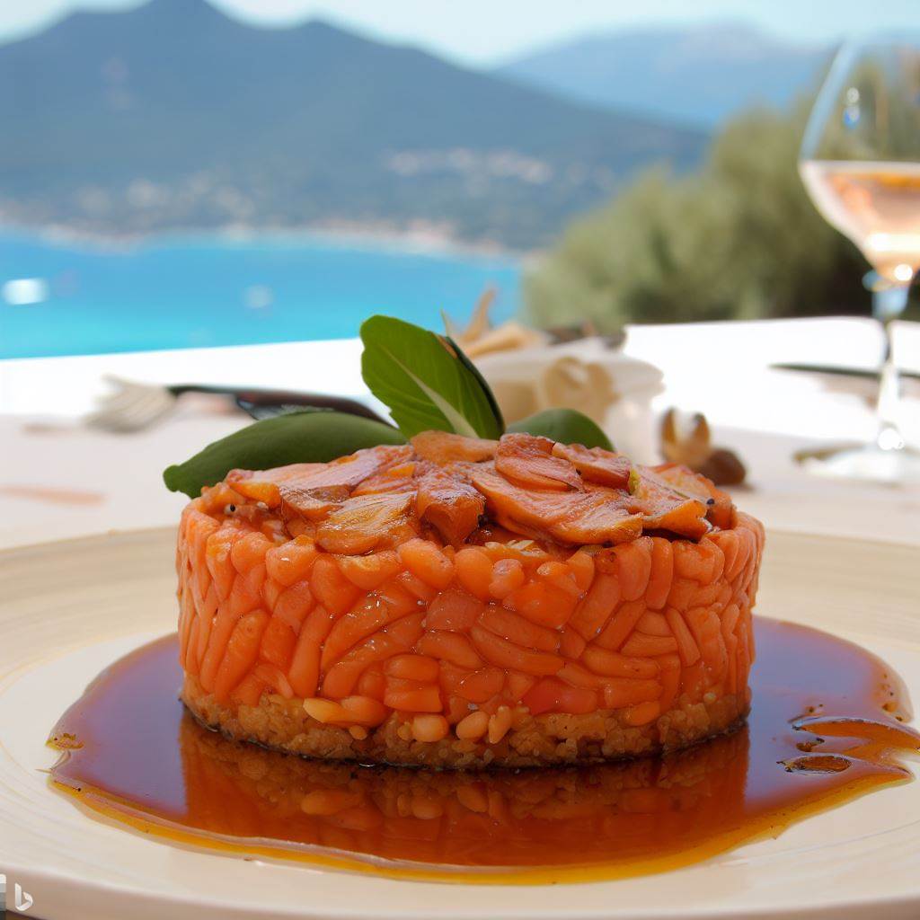 Saumon caramélisé au Miel du maquis de Printemps de l'Oru Di Fiori. Ce miel mono-floral, produit naturel du terroir corse, apporte une douce