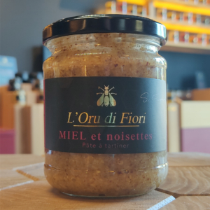 Miel et noisettes - Pâte à tartiner - 200g